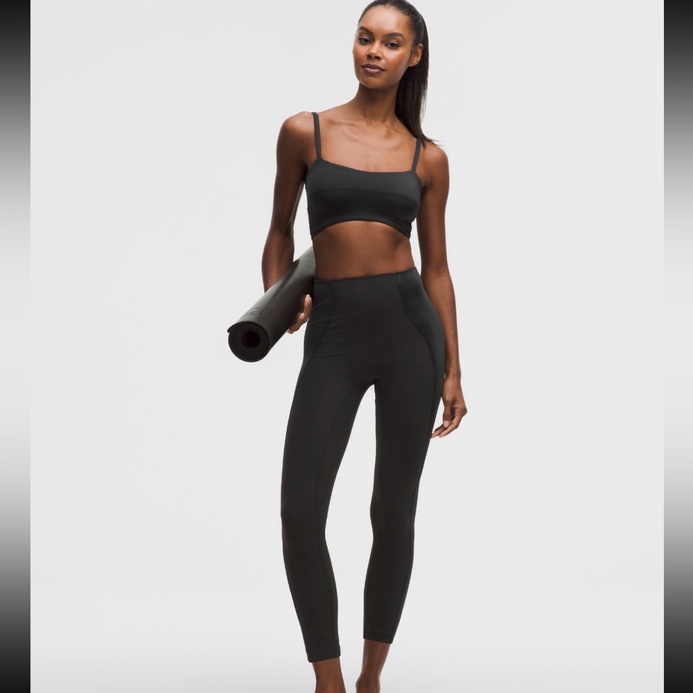 Lululemon Align No Line High Rise Pant 25” Satin, 10, NWT